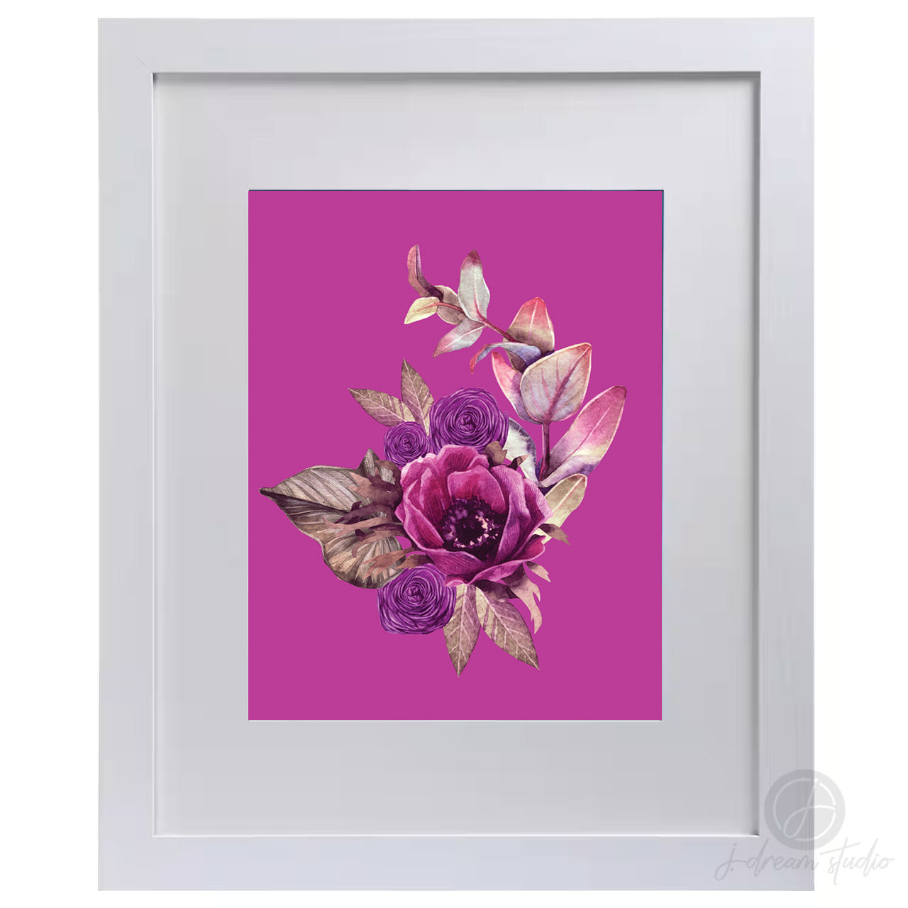 FLORAL BUNCH I ART PRINT