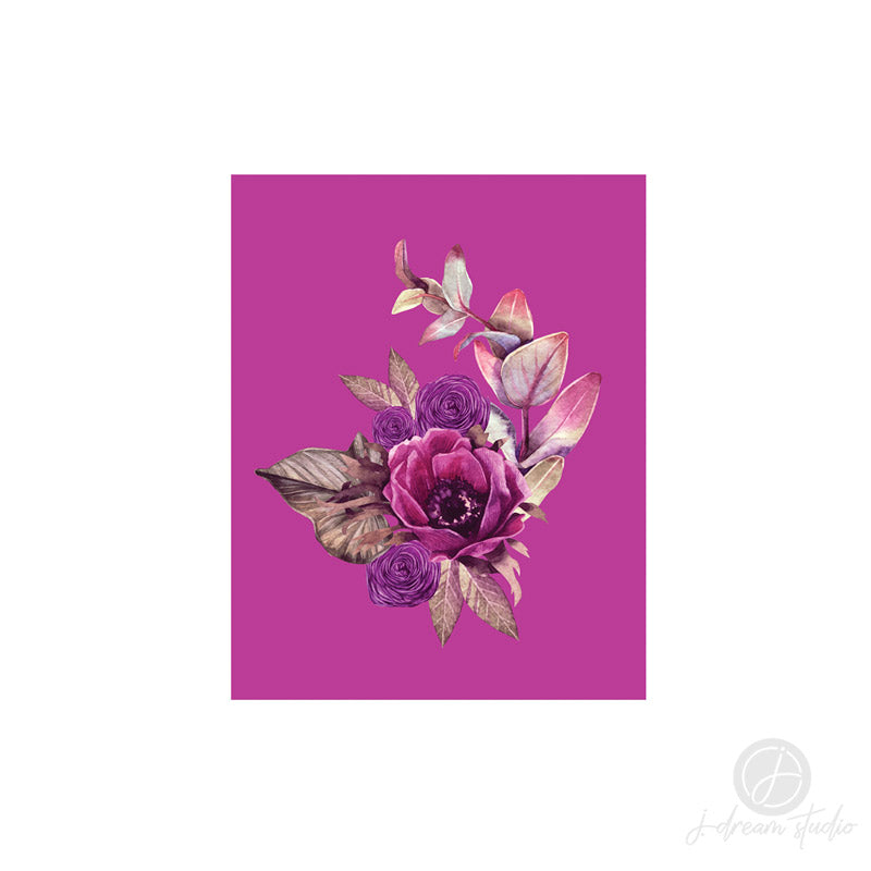 FLORAL BUNCH I ART PRINT