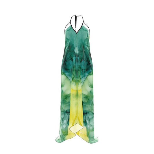 Ethereal 04 Backless Halter Dress