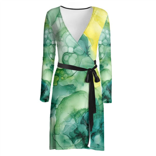 ETHEREAL 04 WRAP DRESS