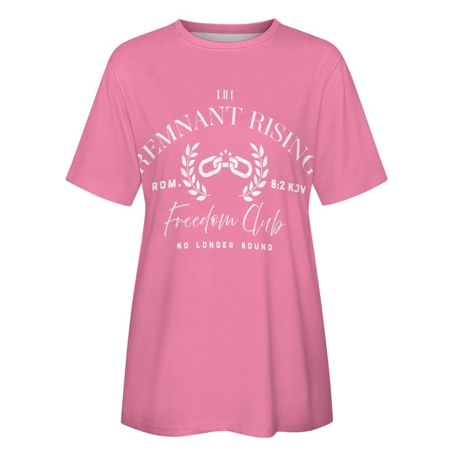 REMNANT RISING FREEDOM TEE- PINK
