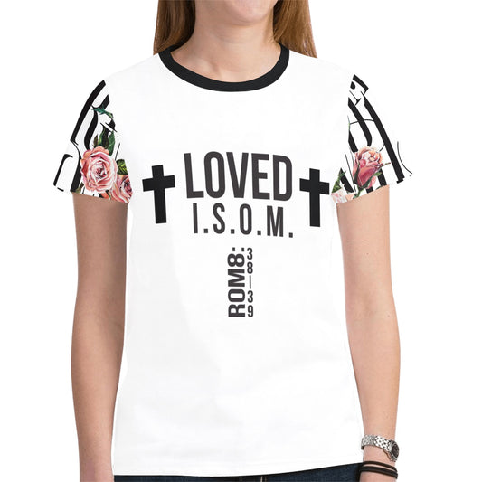 LOVED I.S.O.M. NOIR ROSE TEE