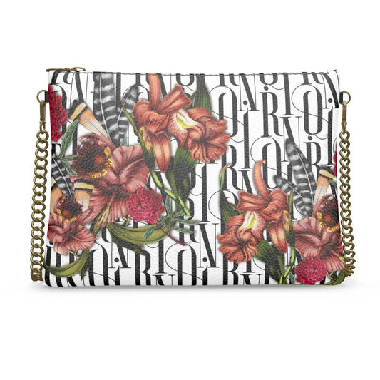 NOIR Blanc Crossbody Leather Bag