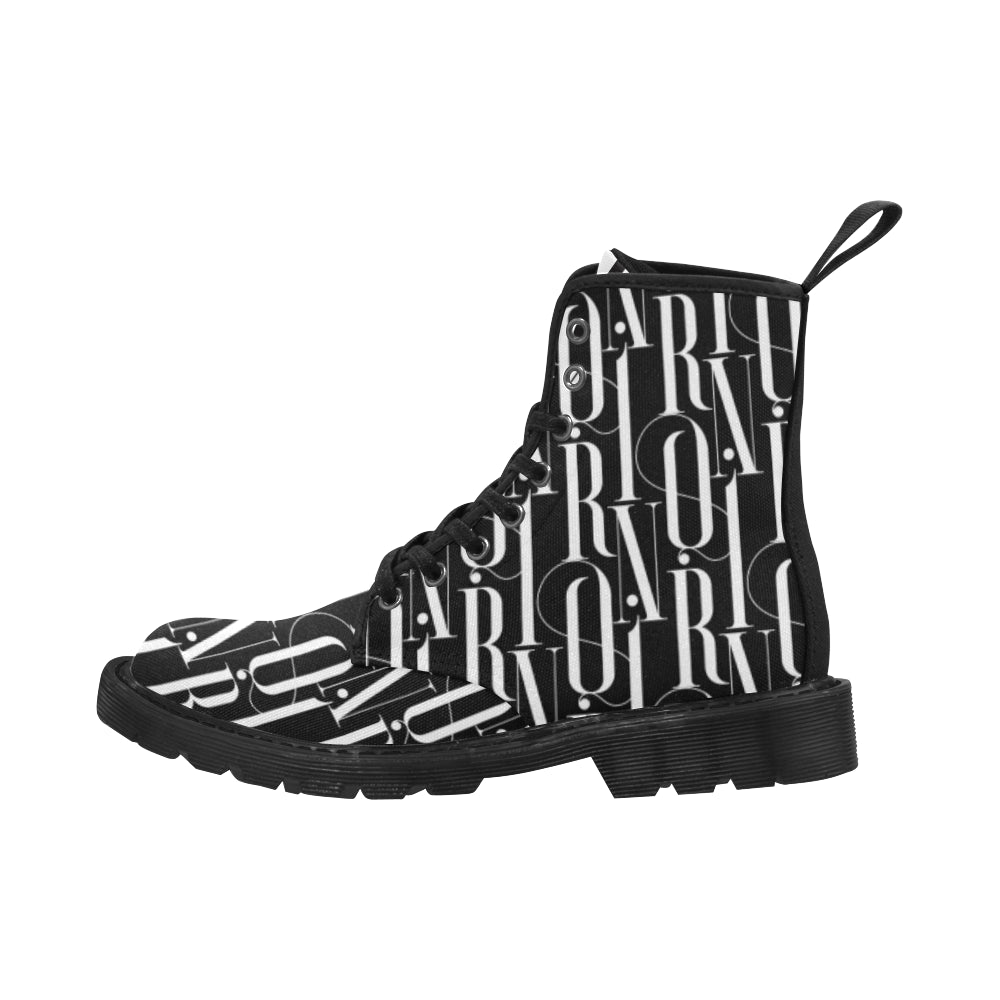 NOIR Women's Hiker - ONYX on BLANC Boots