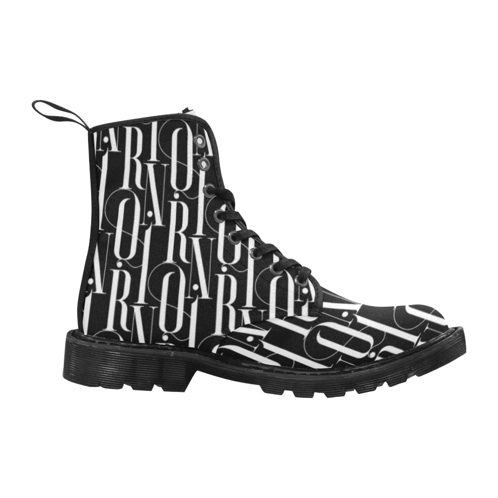 NOIR Women's Hiker - ONYX on BLANC Boots